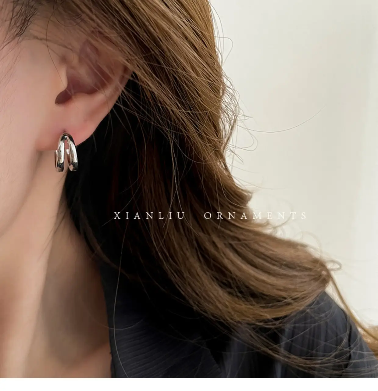 Cold Wind Double Circle Earrings for Women — feature 40