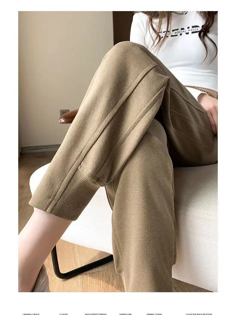 Women Fleece Lined Jogger Pants Slimming Loose Fit — feature 22