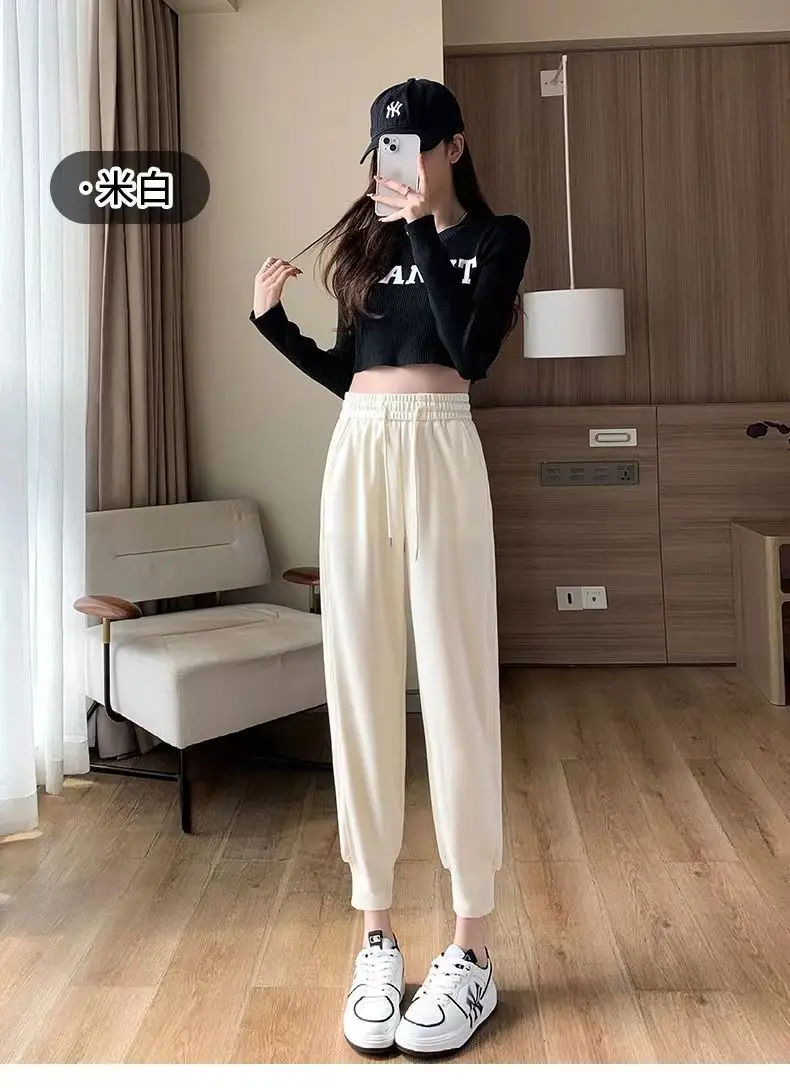Women Fleece Lined Jogger Pants Slimming Loose Fit — feature 23