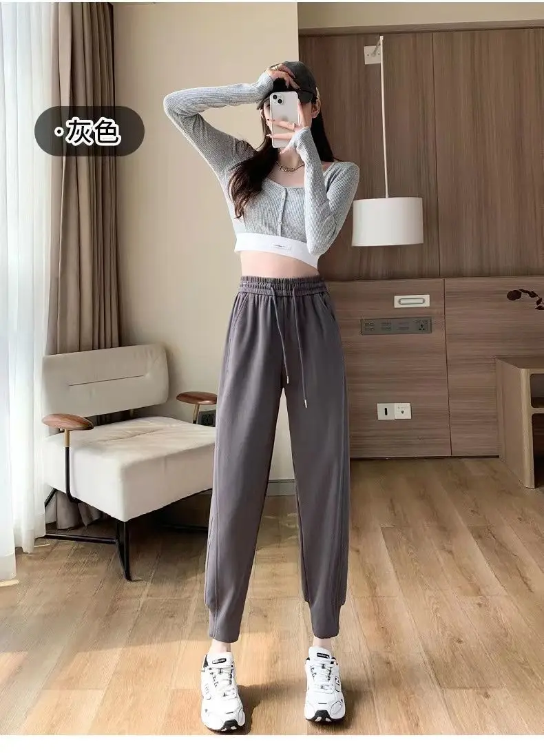 Women Fleece Lined Jogger Pants Slimming Loose Fit — feature 27