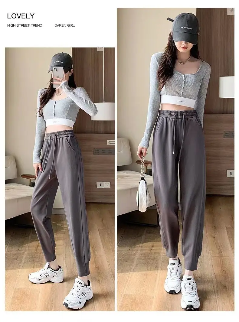 Women Fleece Lined Jogger Pants Slimming Loose Fit — feature 28