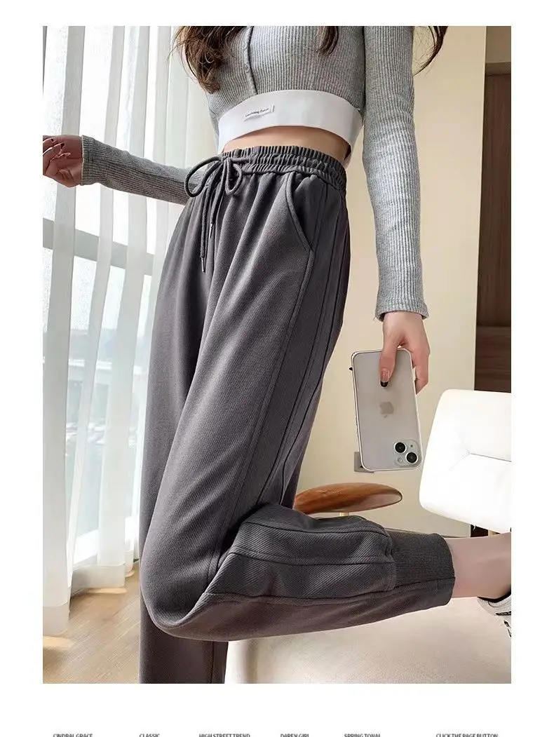 Women Fleece Lined Jogger Pants Slimming Loose Fit — feature 29