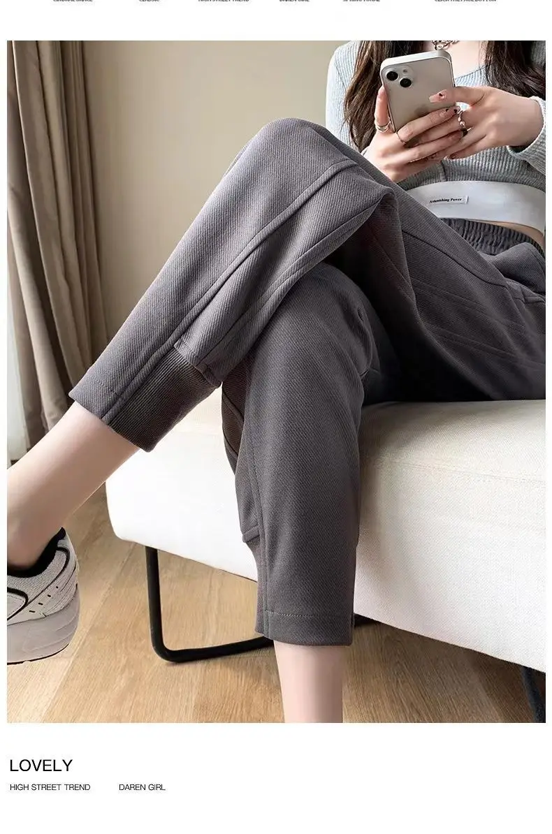 Women Fleece Lined Jogger Pants Slimming Loose Fit — feature 30