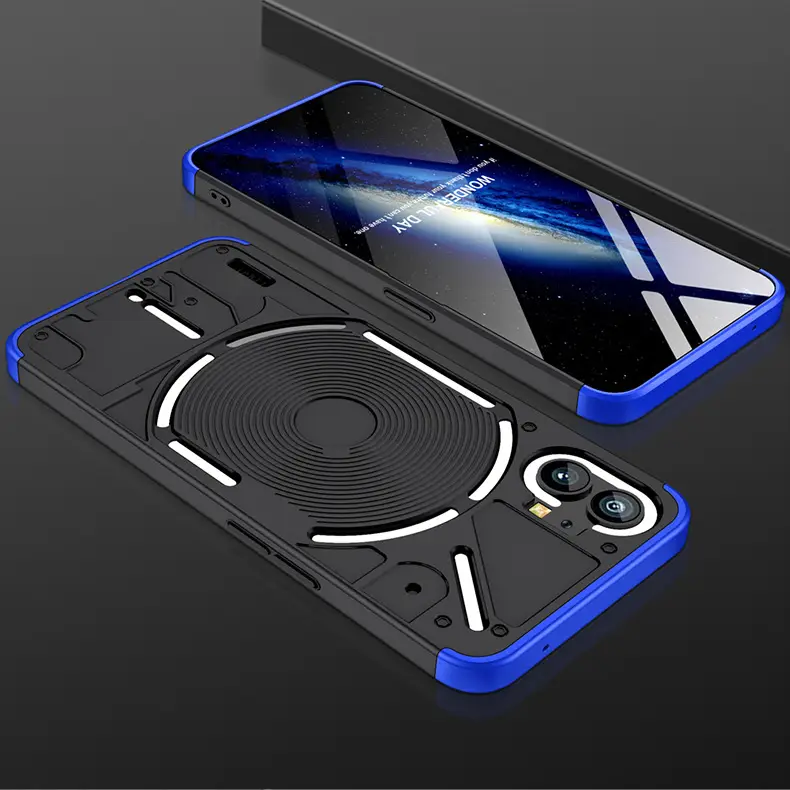Nothing Phone1 Mobile Phone Case Red Black Anti-Fall Anti-Collision