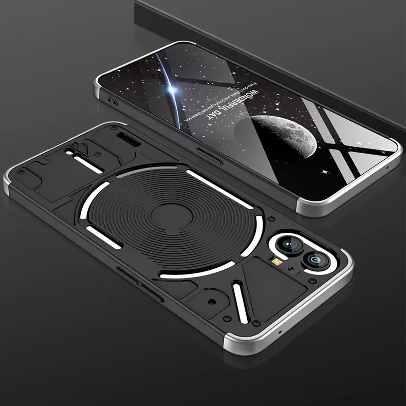 Nothing Phone1 Mobile Phone Case Red Black Anti-Fall Anti-Collision