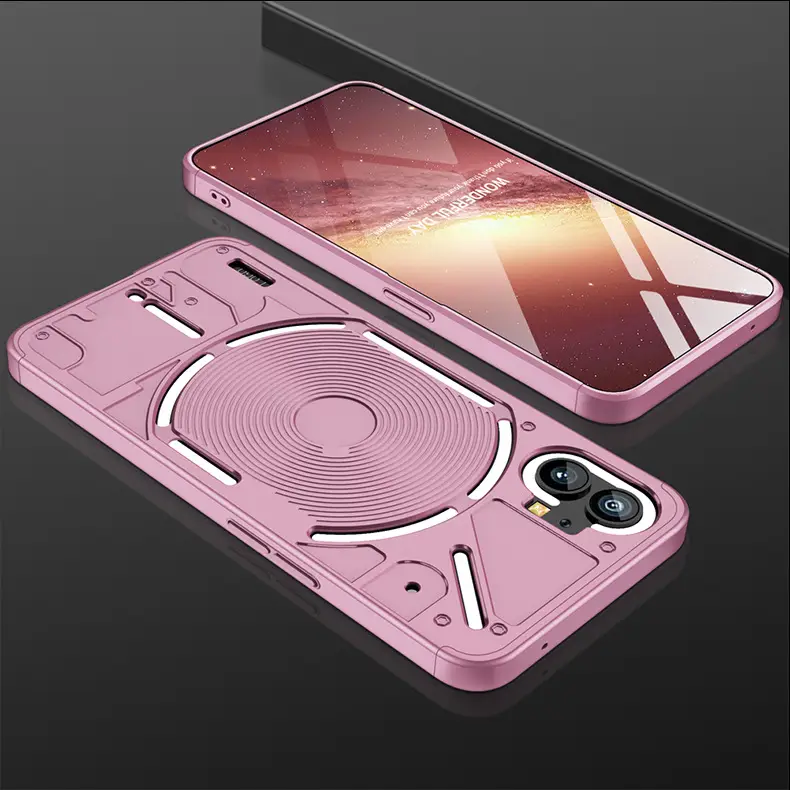 Nothing Phone1 Mobile Phone Case Red Black Anti-Fall Anti-Collision