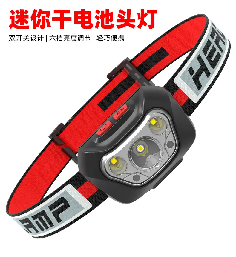 3W Headlamp with 3 AAA Dry Battery & LED Light — feature 3