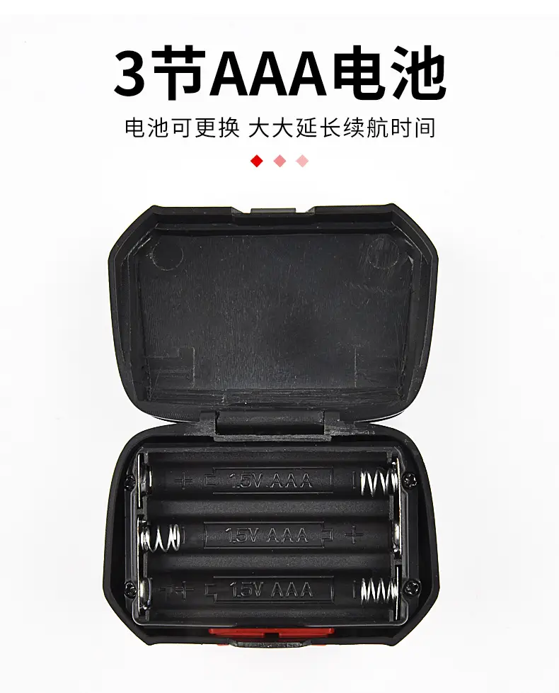 3W Headlamp with 3 AAA Dry Battery & LED Light — feature 9