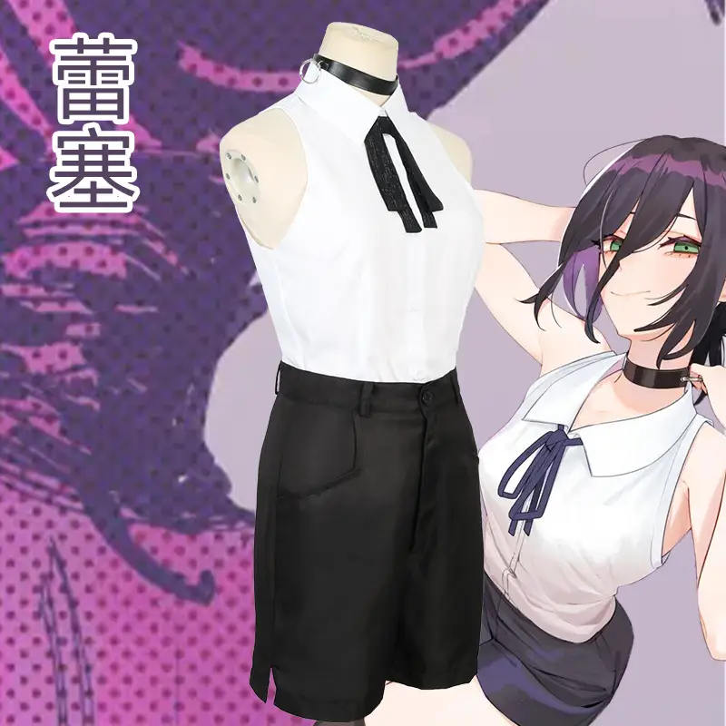 Chainsaw Man Lizi Shorts Set for Dropshipping - Image 3