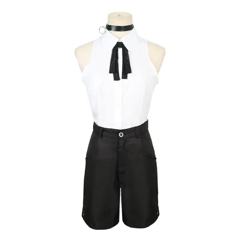 Black Full Chain Saw Cos Female Nurse Clothes - Image 6