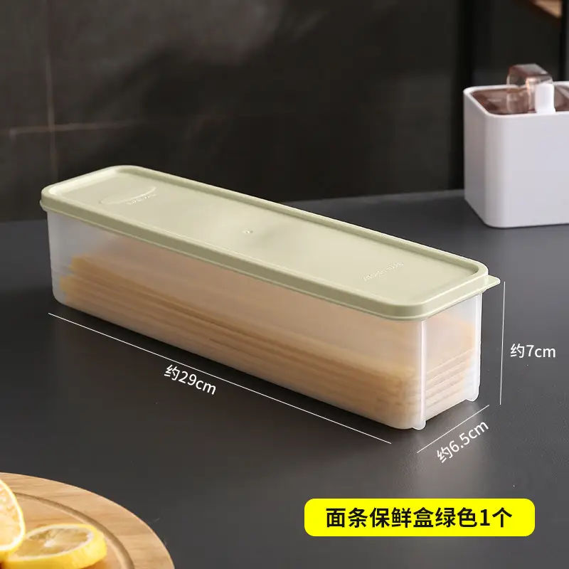 Rectangular Plastic Food Storage Box with Lid