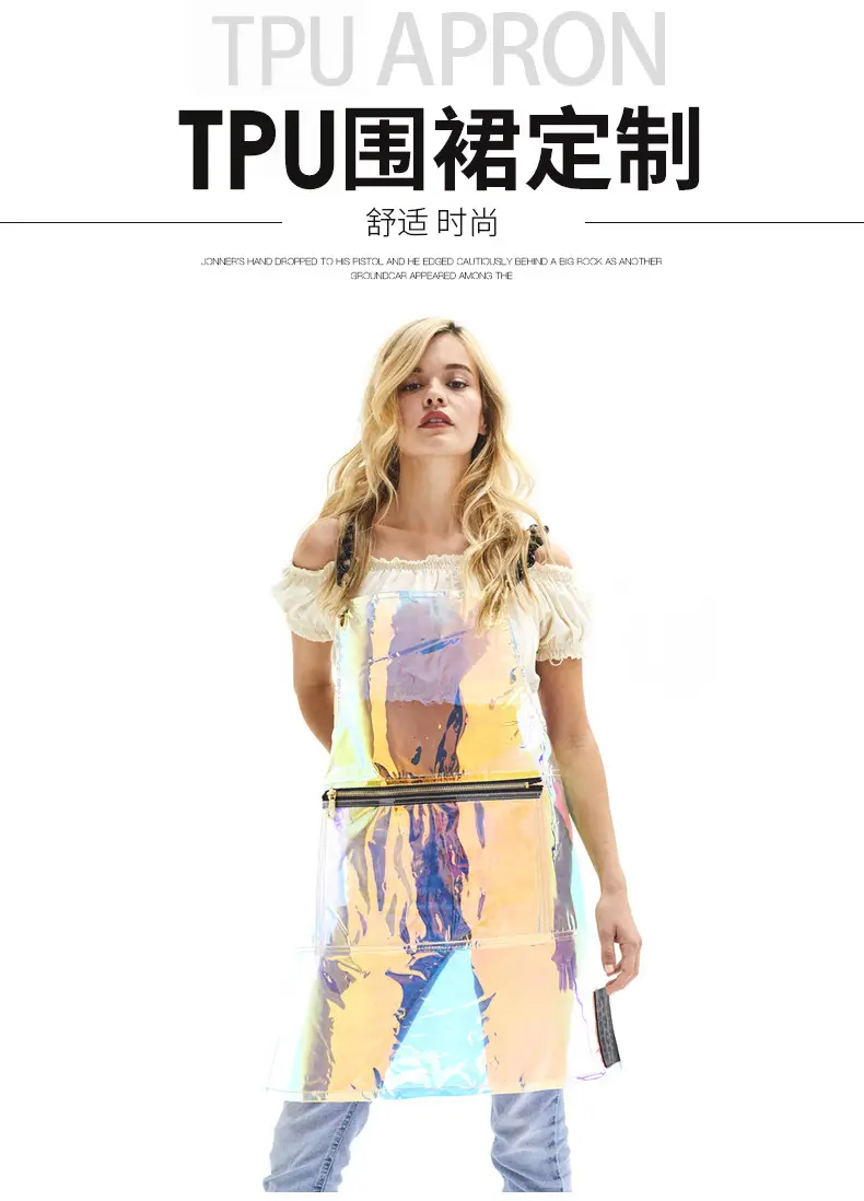 Anti-Oil Anti-Pollution TPU Apron for Art & Craft — feature 4