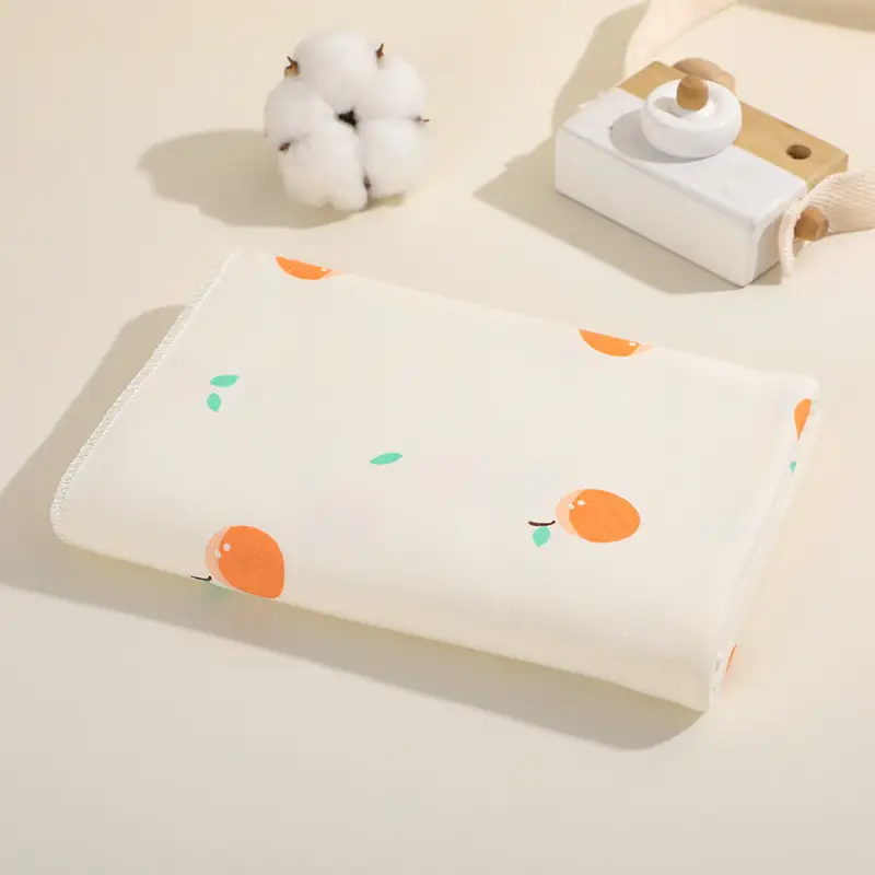 Soft Gauze Baby Stroller Mat Single Six Layer Pure Cotton