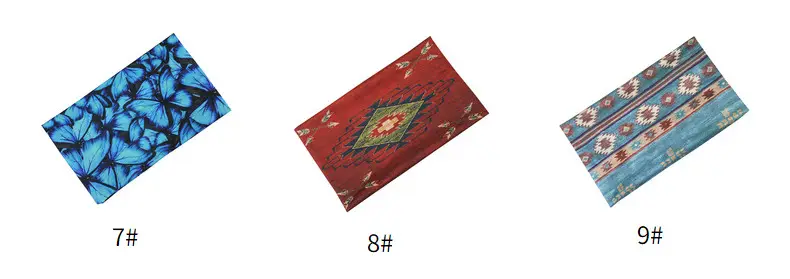 European American Cross-border Sunflower Printed Elastic Hair Band — feature 21