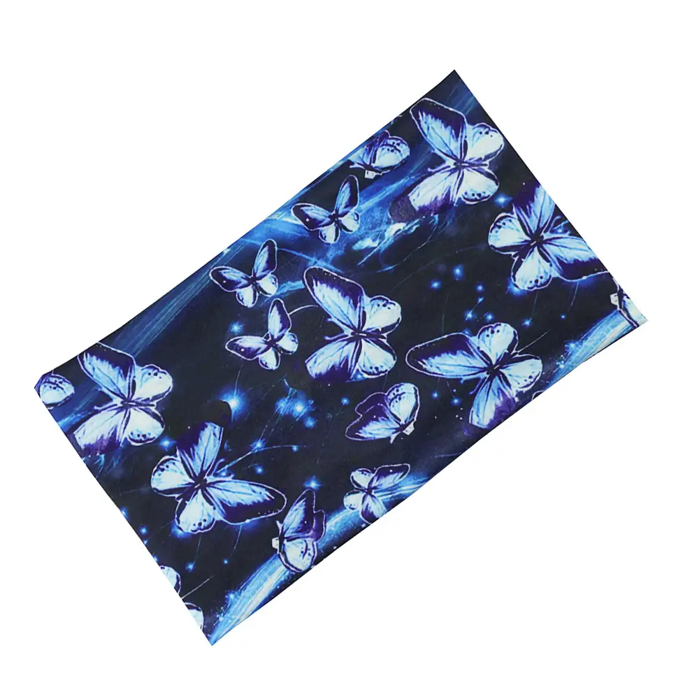 European American Cross-border Sunflower Printed Elastic Hair Band - Image 6