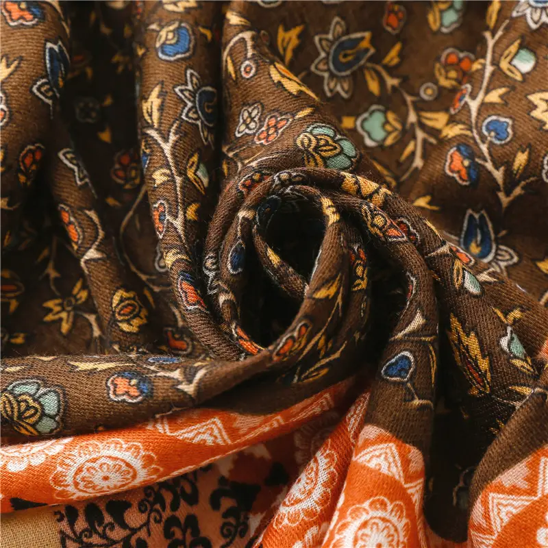 Autumn Winter Tassel Cotton Linen Scarf Women — feature 30