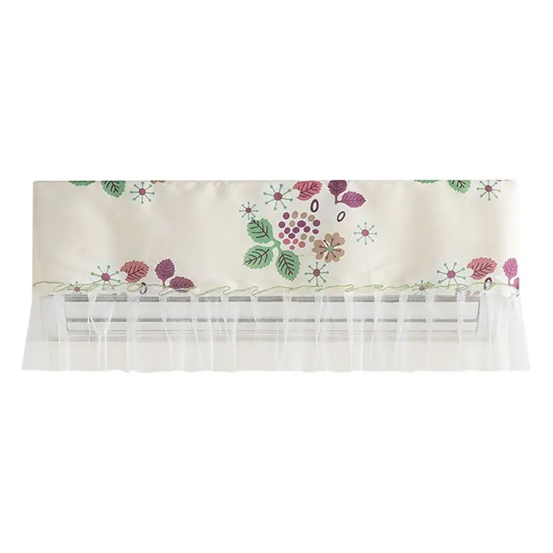 Midea Gree Air Conditioner Hanging Cover with Lace Trim