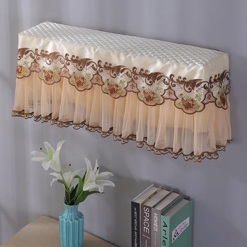 Midea Gree Air Conditioner Hanging Cover with Lace Trim - Image 3