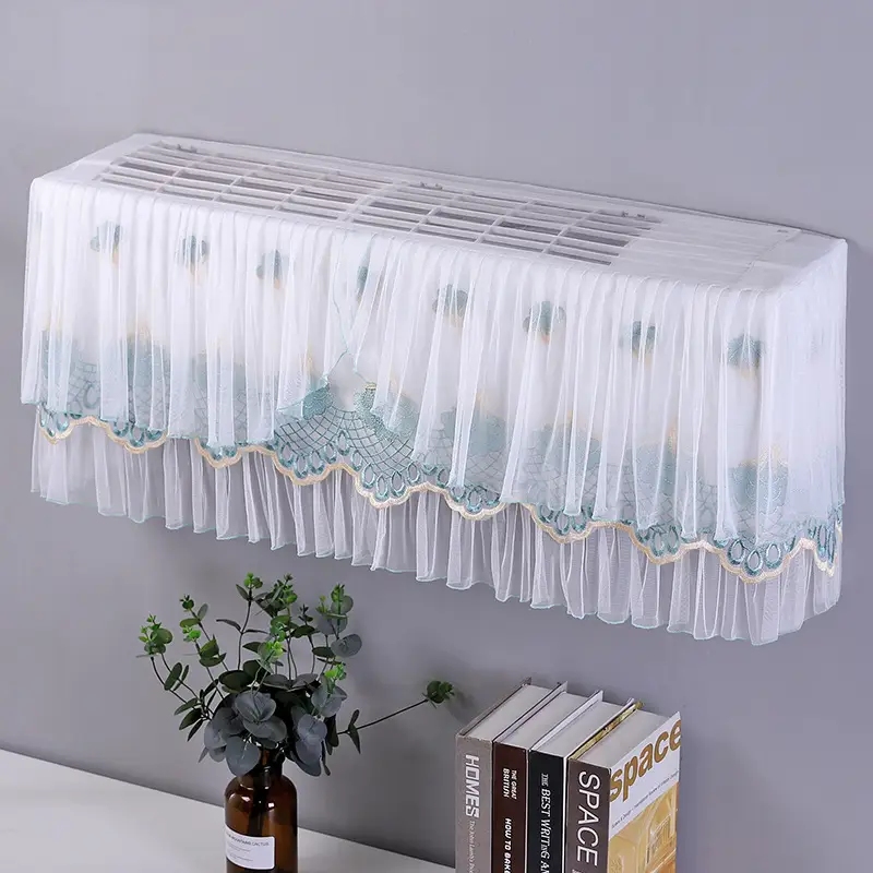 Midea Gree Air Conditioner Hanging Cover with Lace Trim - Image 5