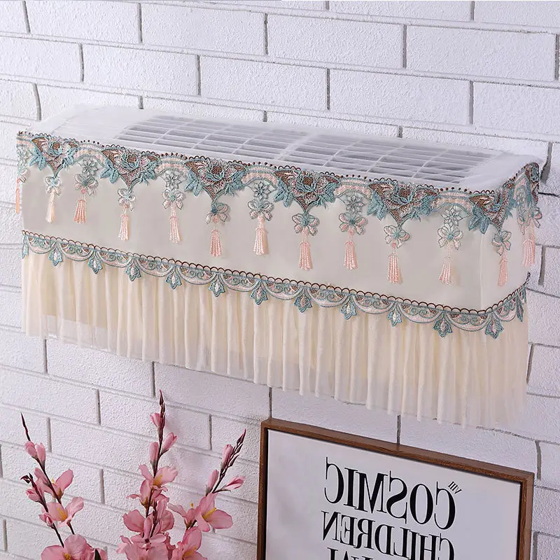 Midea Gree Air Conditioner Hanging Cover with Lace Trim - Image 9