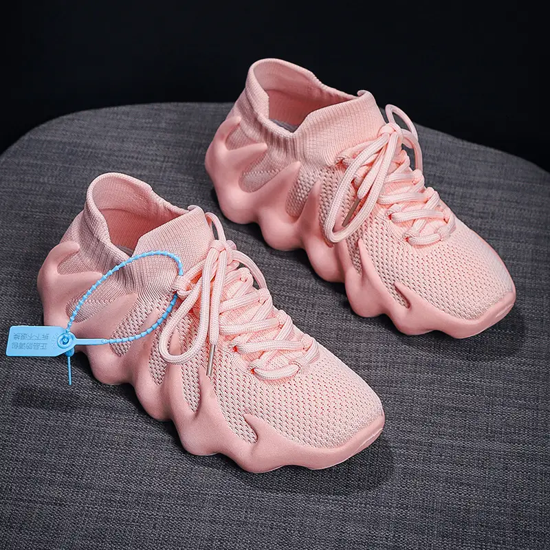 Women's Octopus Lace-Up Casual Shoes Grey Blue 2024 - Image 4