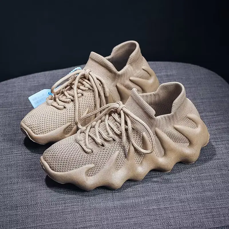 Women's Octopus Lace-Up Casual Shoes Grey Blue 2024 - Image 5