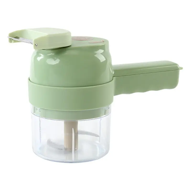 Multifunctional Handheld Vegetable Cutter Green 20.5cm