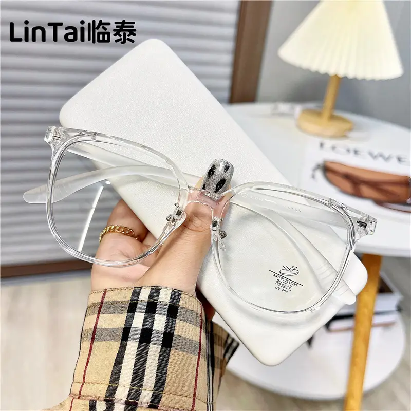 Korean Style Green Frame Glasses for Women - Image 10