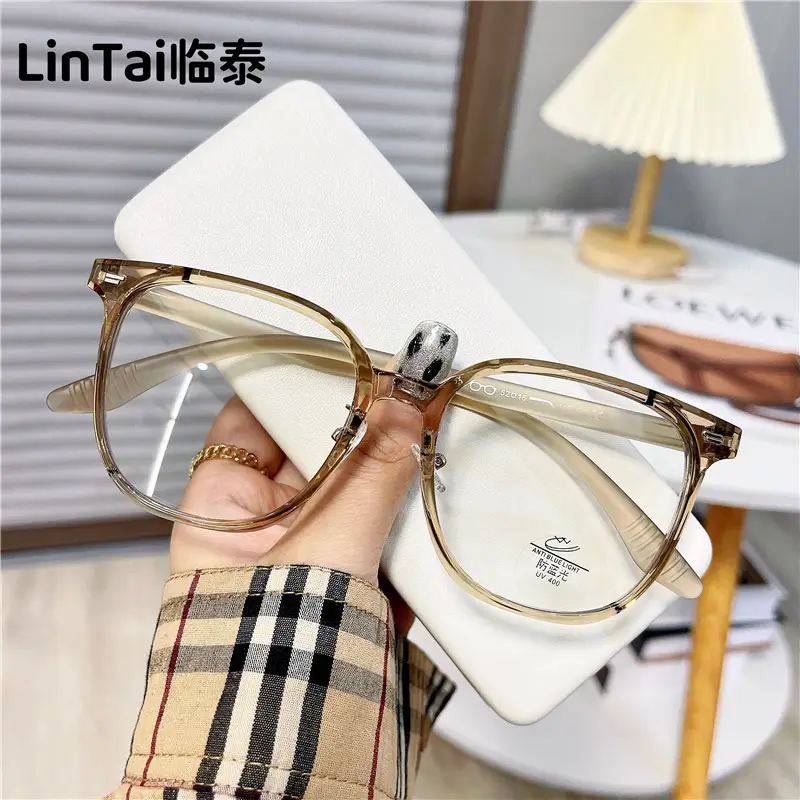 Korean Style Green Frame Glasses for Women - Image 11