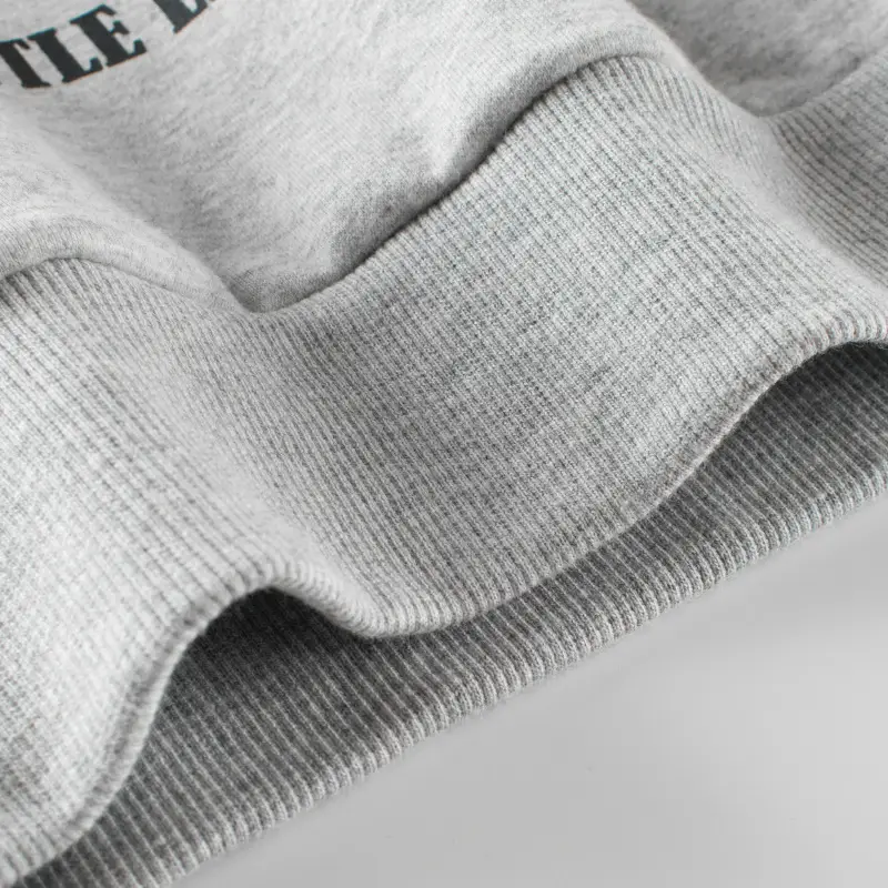 Girls Cotton Sweater Grey Little Elephant Print - Image 4