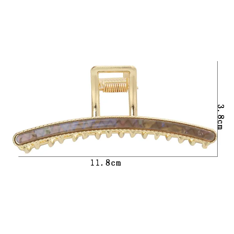 Large Metal Shark Clip Hairpin for Women - Image 8