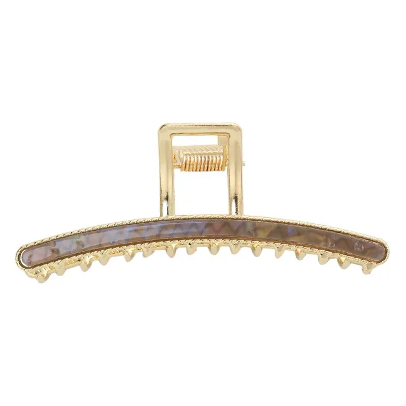 Large Metal Shark Clip Hairpin for Women
