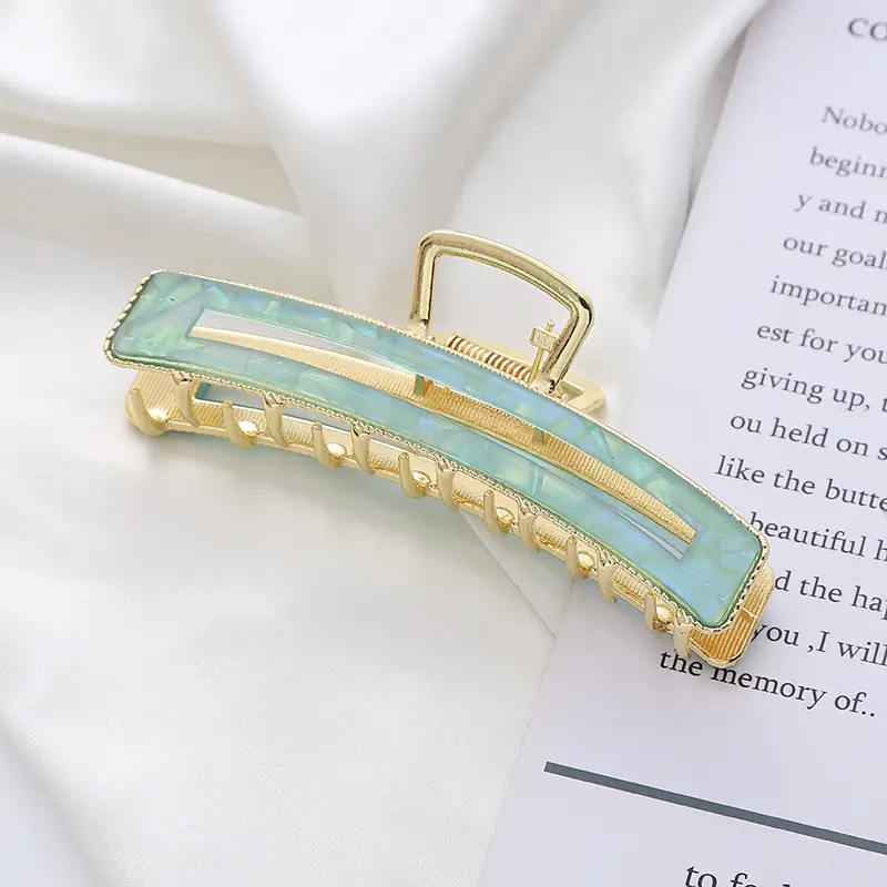 Large Metal Shark Clip Hairpin for Women - Image 3