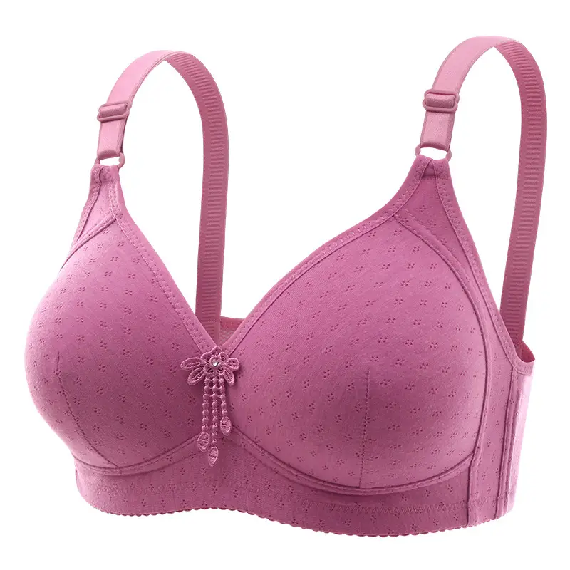 Black Adjustable Gather-Up Women's Bra - Image 3