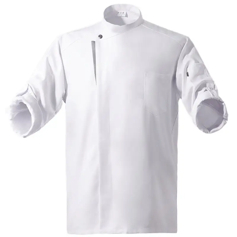 White Long-Sleeved Men's Shirt for Winter Autumn - Image 5