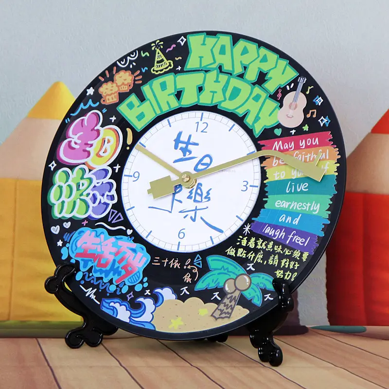 Jay Jay Vinyl Wall Clock 30cm DIY Decorative