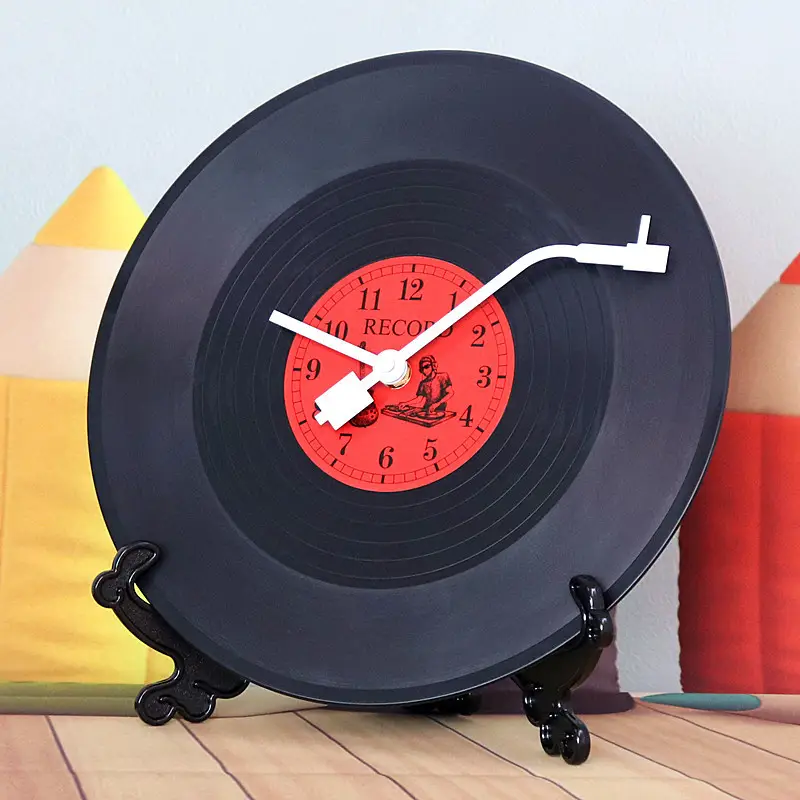 Jay Jay Vinyl Wall Clock 30cm DIY Decorative