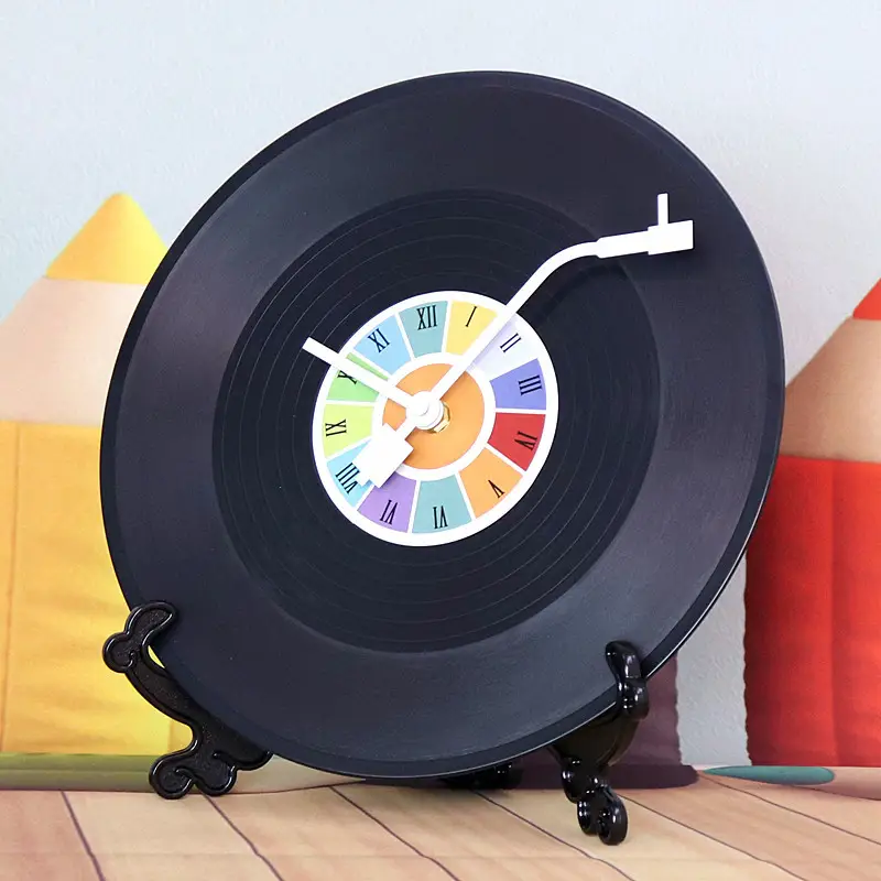 Jay Jay Vinyl Wall Clock 30cm DIY Decorative
