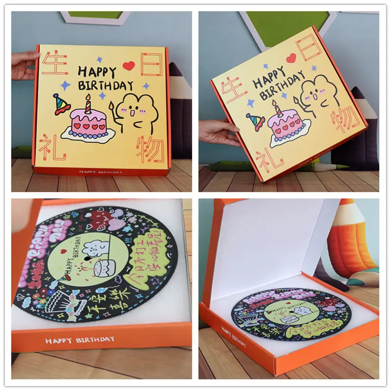 Jay Jay Vinyl Wall Clock 30cm DIY Decorative
