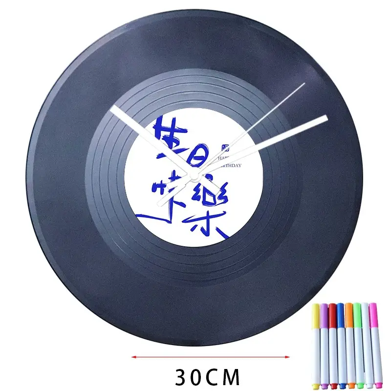 Jay Jay Vinyl Wall Clock 30cm DIY Decorative
