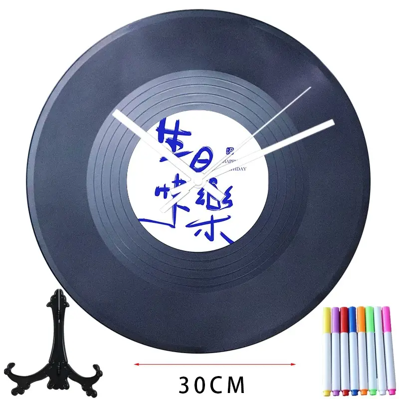 Jay Jay Vinyl Wall Clock 30cm DIY Decorative