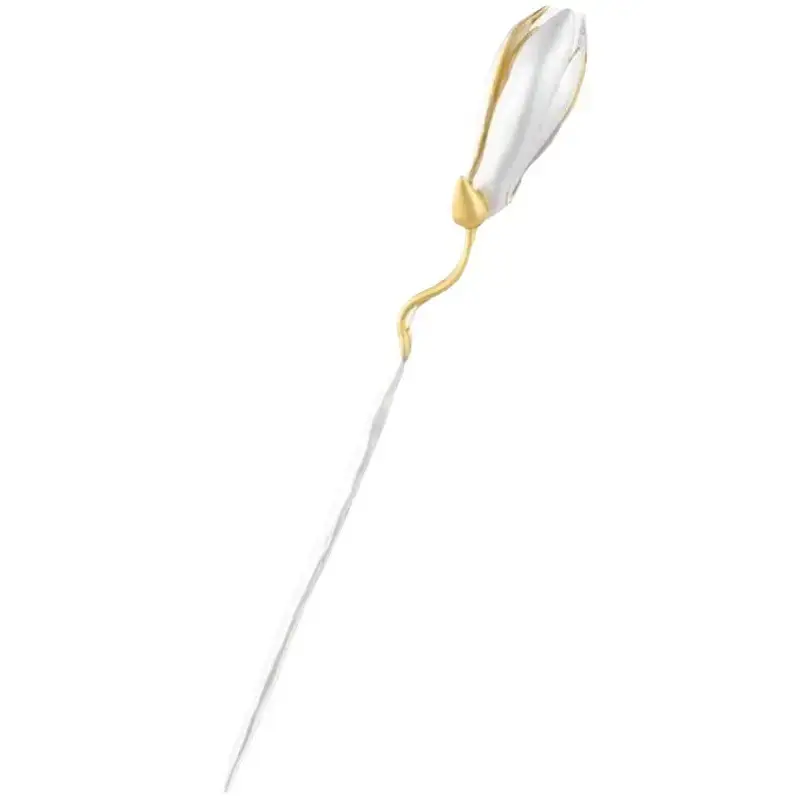 S925 Silver Magnolia Flower Hairpin for Women - Image 6