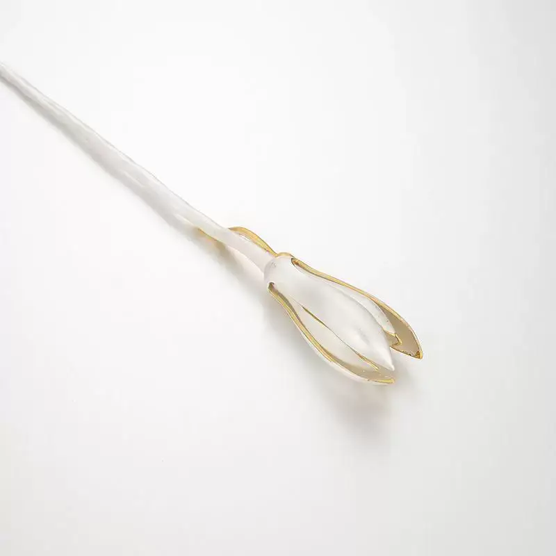 S925 Silver Magnolia Flower Hairpin for Women — feature 4