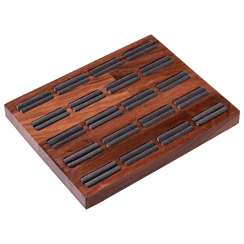 Retro Gold Ring Display Tray for Jewelry Storage - Image 8