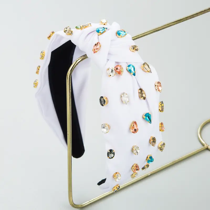 Multicolor Diamond Full Headband for Women - Image 5