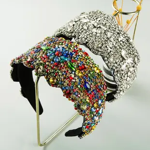 Multicolor Diamond Full Headband for Women — feature 21