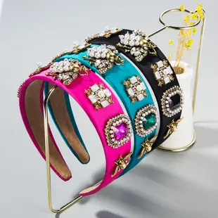 Multicolor Diamond Full Headband for Women — feature 7
