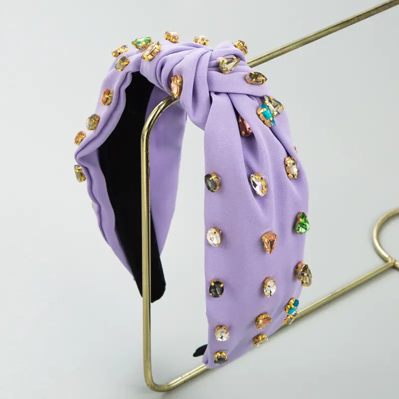 Multicolor Diamond Full Headband for Women - Image 10