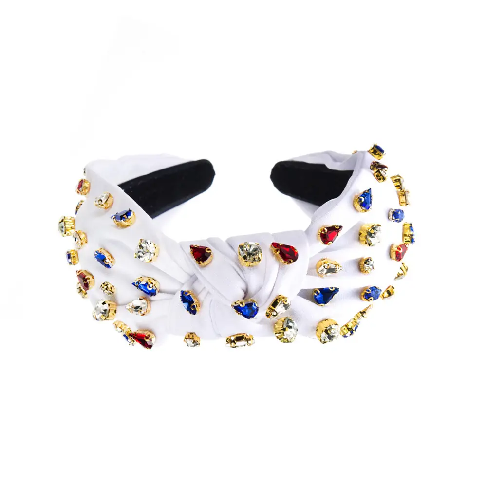 Multicolor Diamond Full Headband for Women - Image 12