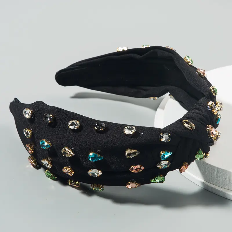 Multicolor Diamond Full Headband for Women - Image 2
